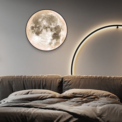 Nordic Moon Light Lamp Modern LED Wall Light