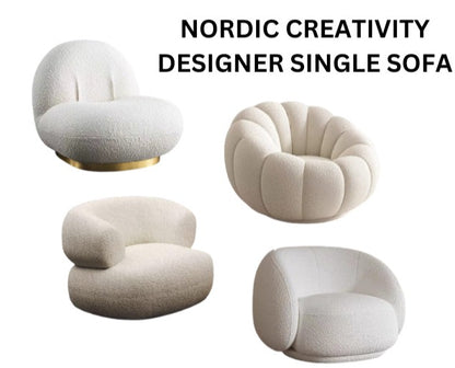 Creativity Single Influencer Designer Sofa [Free Pillow]