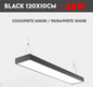 LED Strip Pendant Light Home Linear Office Lamp Downlight Chandelier