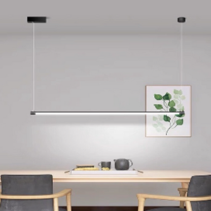 Luxury Nordic Chandelier Hanging Long LED Downlight Pendant Linear Lamp