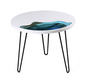 First Epoxy Resin River Coffee Sofa Side Table Solid Wood Slab