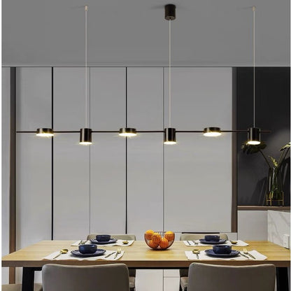 Nordic Luxury Restaurant Chandelier Hanging Ceiling Light for Dining Room Kitchen Island Lamp