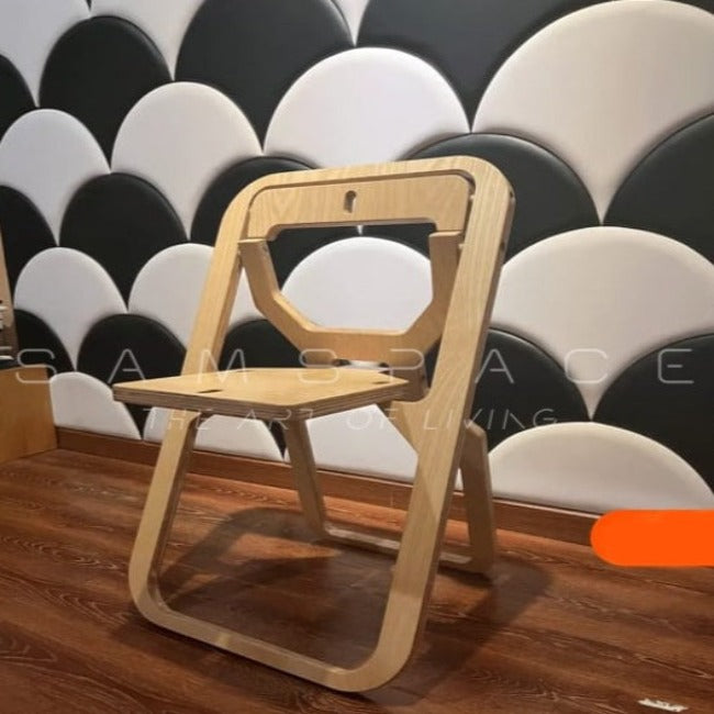 Nordic Modern Designer Solid Wooden Aesthetic Dining Chair