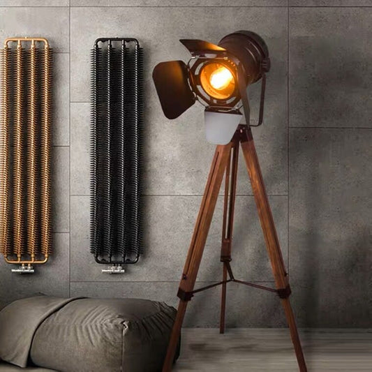 America Style Vintage Photography Floor Lamp