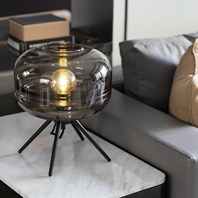 Omnilight Oto Glass Floor Table Lamp