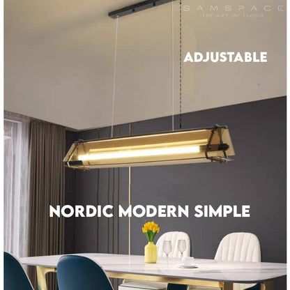 Hades Nordic Minimalist Steel Chandelier Designer Lamp