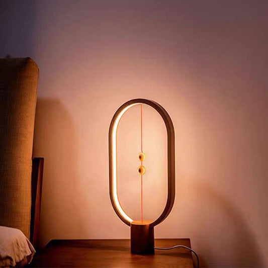 Nordic Magnetic Switch LED Table Lamp Switch On In Mid Air Lamp