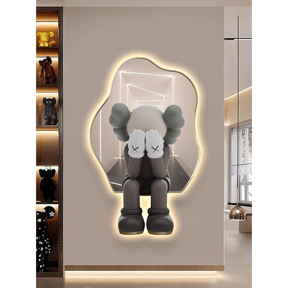 Kaws Bearbrick LED Lighting Painting Wall Light Deco