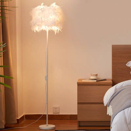 Modern Feather Floor Lamp