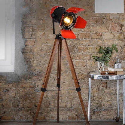 America Style Vintage Photography Floor Lamp