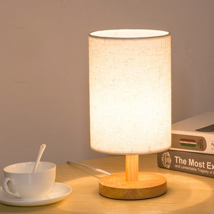 Nordic Wooden LED Table Lamp