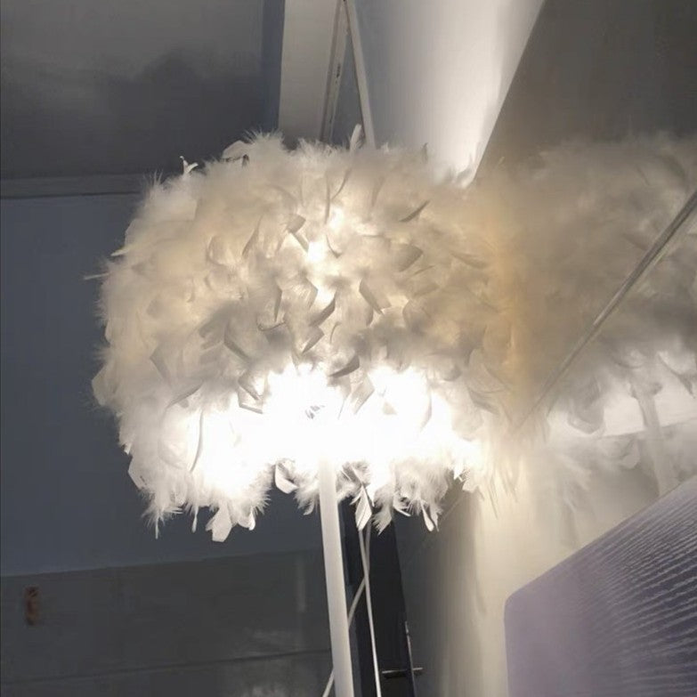 Modern Feather Floor Lamp