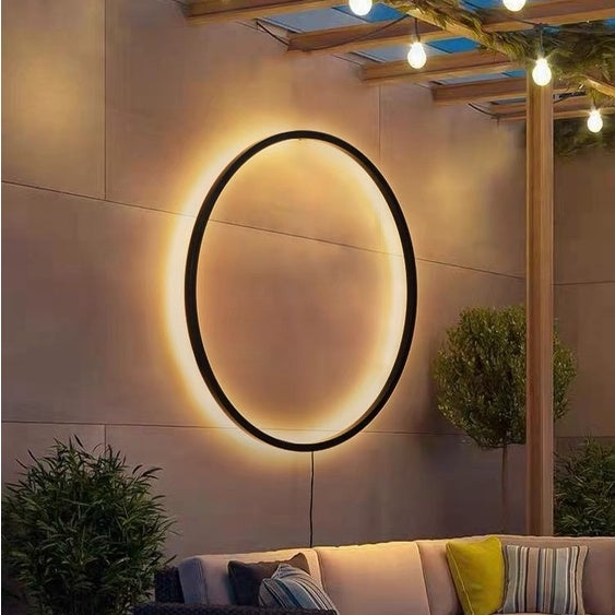 Nordic Hollow Decoration Lamp Modern LED Wall Light [Free Light]