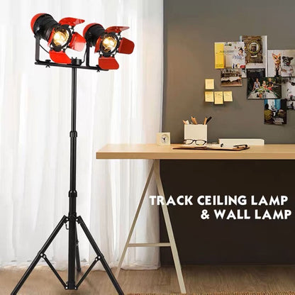 America Style Vintage Photography Floor Lamp