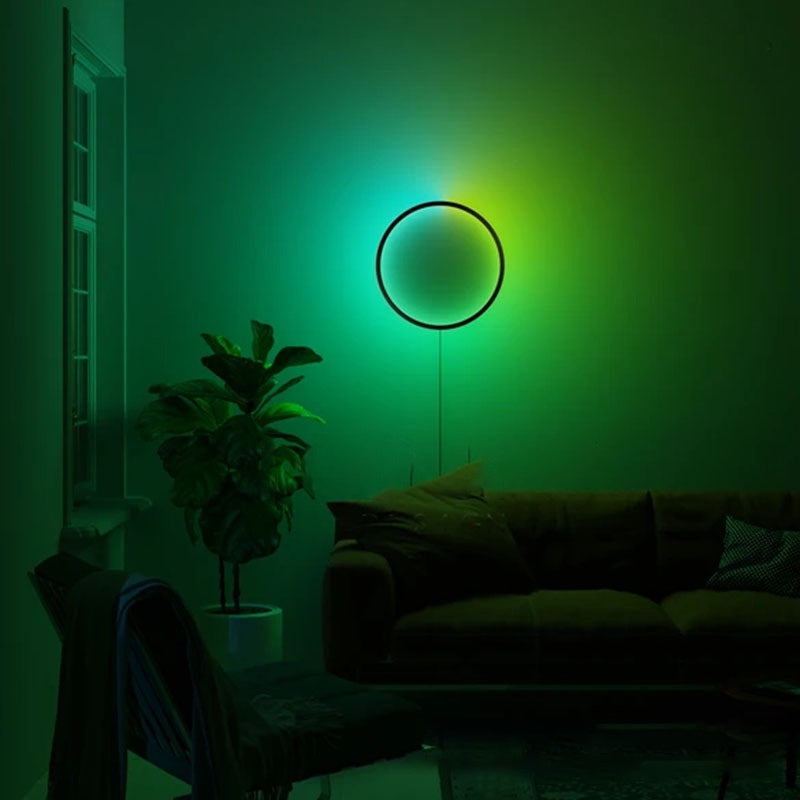 European Nordic RGB Lamp LED RGB Wall Standing Bed Deco Lamp