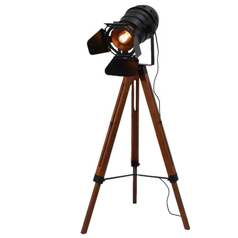 America Style Vintage Photography Floor Lamp