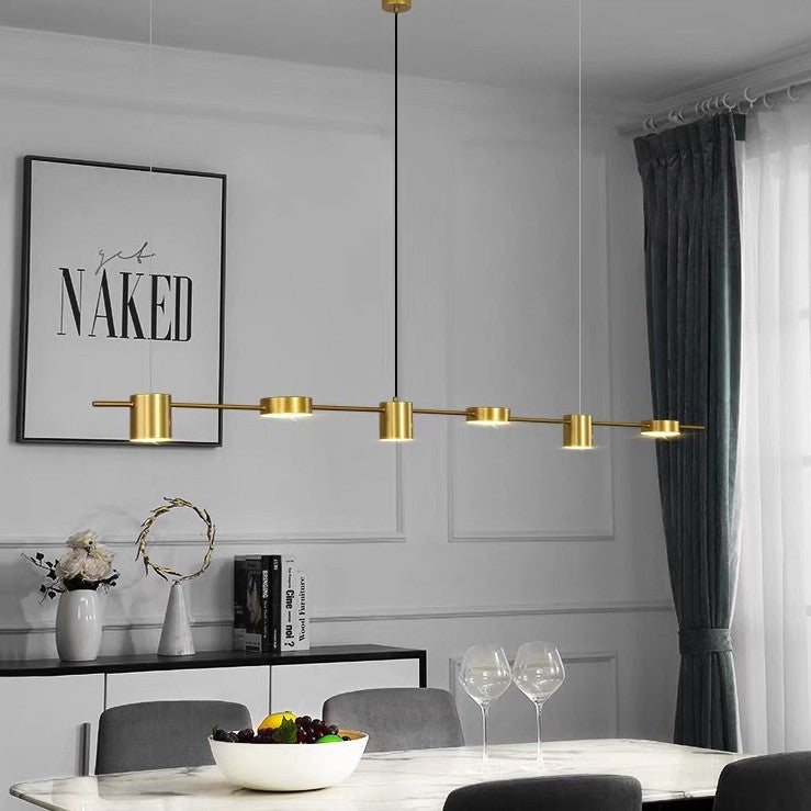 Nordic Luxury Restaurant Chandelier Hanging Ceiling Light for Dining Room Kitchen Island Lamp