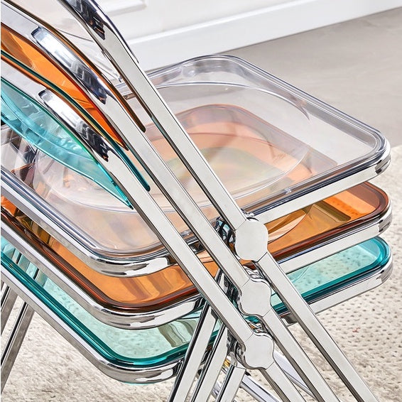 Transparent Acrylic Dining Chair Stool Stackable