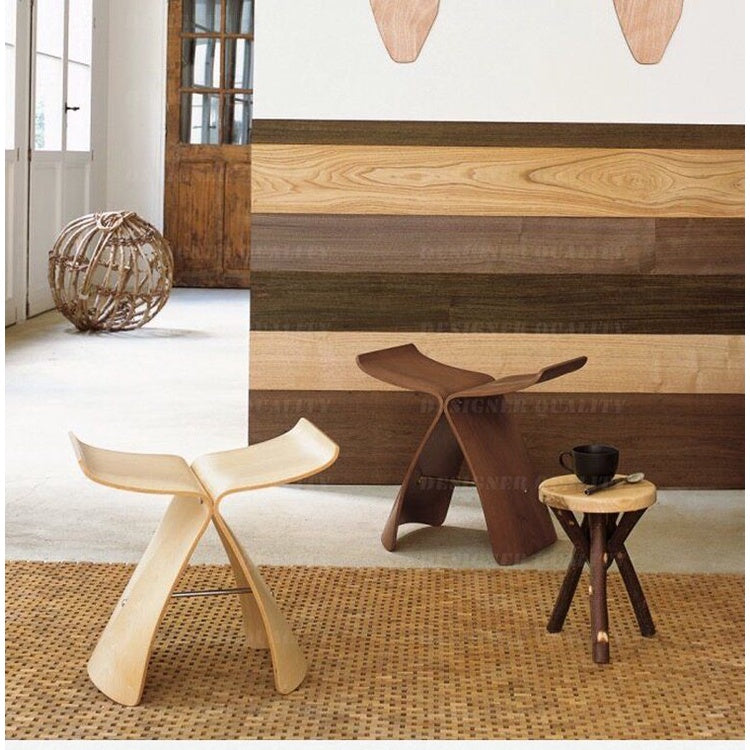 Nordic Modern Minimalist Creative Denmark Stool Butterfly Stool