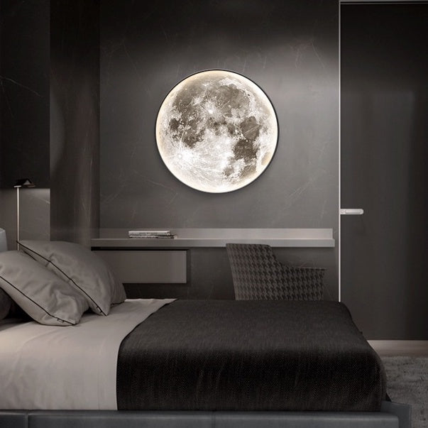 Nordic Moon Light Lamp Modern LED Wall Light