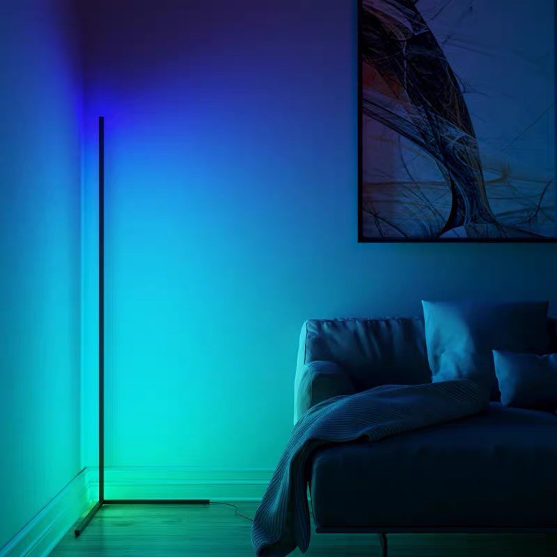 Nordic LED Corner RGB Smart App Standing Bed Deco Floor Lamp (150cm)