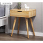 Nordic Bedside Table Solid Wood Legs Cabinet Bedroom Storage Sofa