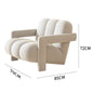 Light Luxury Single Lazy Sofa