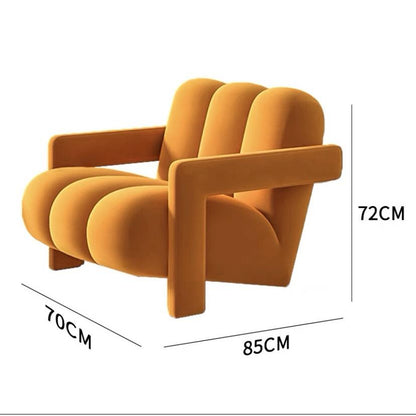 Light Luxury Single Lazy Sofa