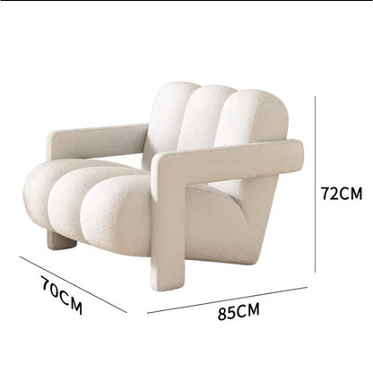 Light Luxury Single Lazy Sofa