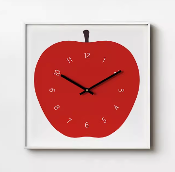 Apple Ins Influencer Wall Creative Clock