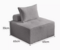 Nordic 1/2/3 Seater Tatami Sofa Set