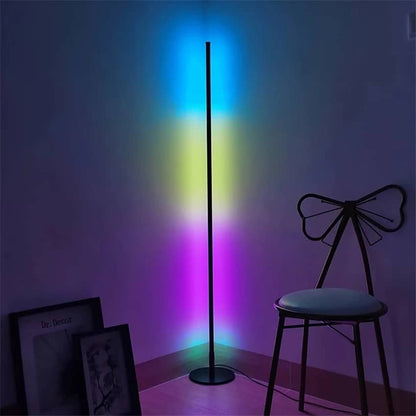 European Nordic RGB Lamp LED RGB Wall Standing Bed Deco Lamp