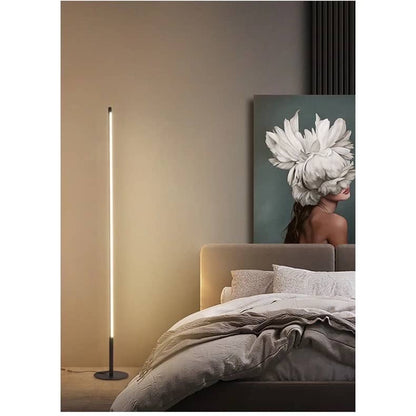 Nordic LED Corner RGB Smart App Standing Bed Deco Floor Lamp (150cm)