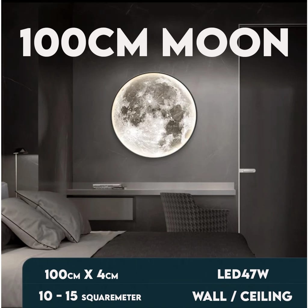 Nordic Moon Light Lamp Modern LED Wall Light