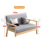 Wooden Sofa 1/2/3 Seater