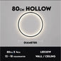 Nordic Hollow Decoration Lamp Modern LED Wall Light [Free Light]