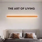 Modern LED Long Indoor Wall Light Black