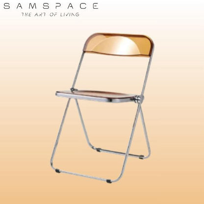 Transparent Acrylic Dining Chair Stool Stackable