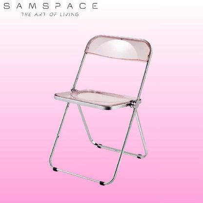 Transparent Acrylic Dining Chair Stool Stackable