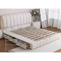 Nordic Modern Bed Frame Solid Wood Soft Material