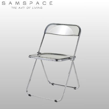 Transparent Acrylic Dining Chair Stool Stackable