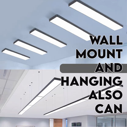 LED Strip Pendant Light Home Linear Office Lamp Downlight Chandelier