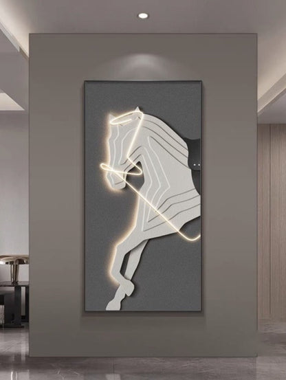 Wall Light Italian Design Minimalist Porch Painting Living Room Frame Canvas