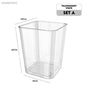 Mini Swing Top Rubbish Bin Trash Can Garbage Waste Container