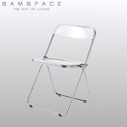 Transparent Acrylic Dining Chair Stool Stackable