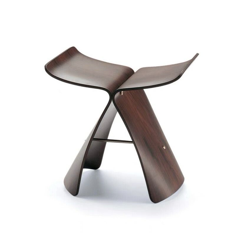 Nordic Modern Minimalist Creative Denmark Stool Butterfly Stool